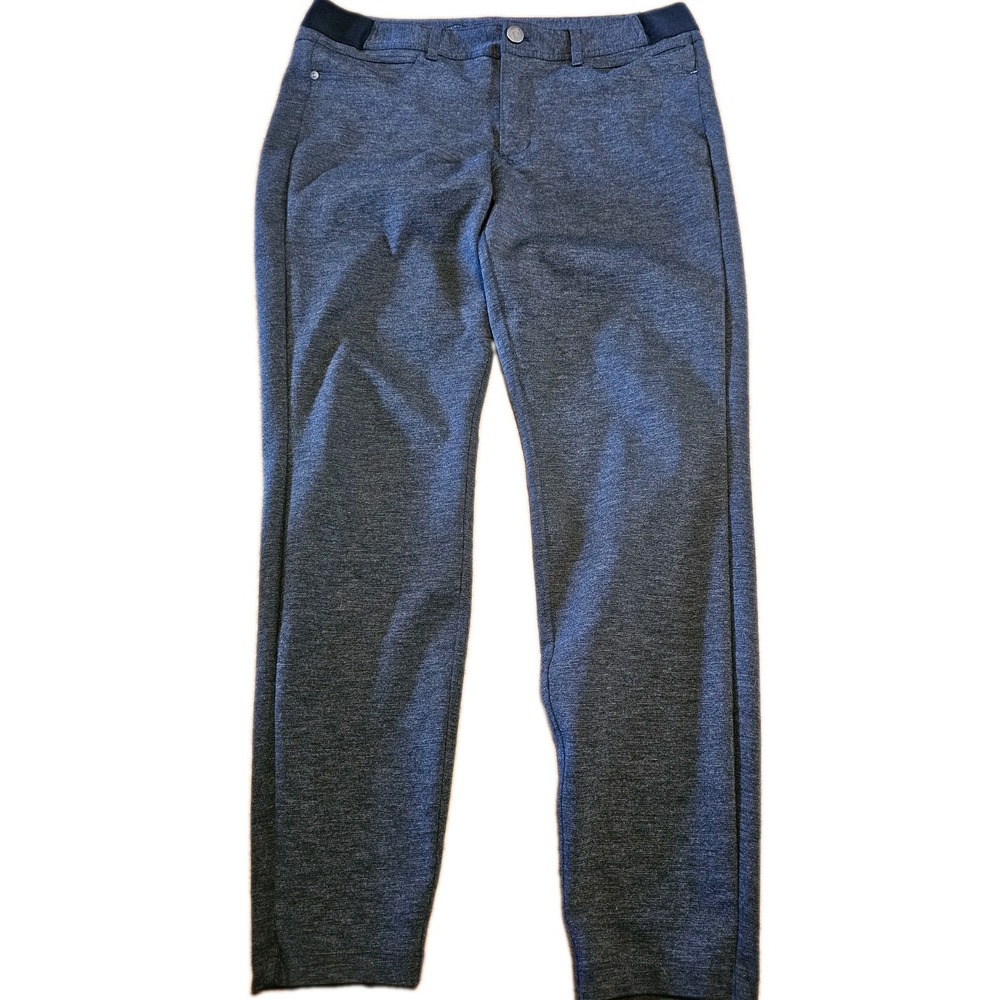 Simply Vera Wang Skinny Pants Womens OX Gray Mid Rise Ponte